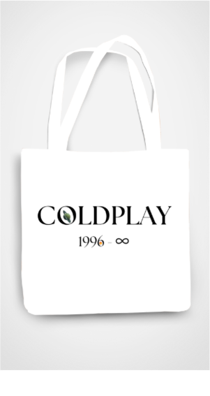 Coldplay Tote Bag - Saturn Serenade