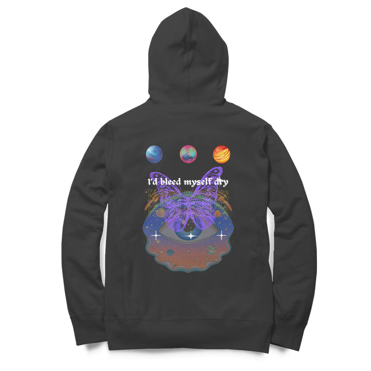 Official Coldplay Oversized Hoodie with album-inspired design for 2025 India tour