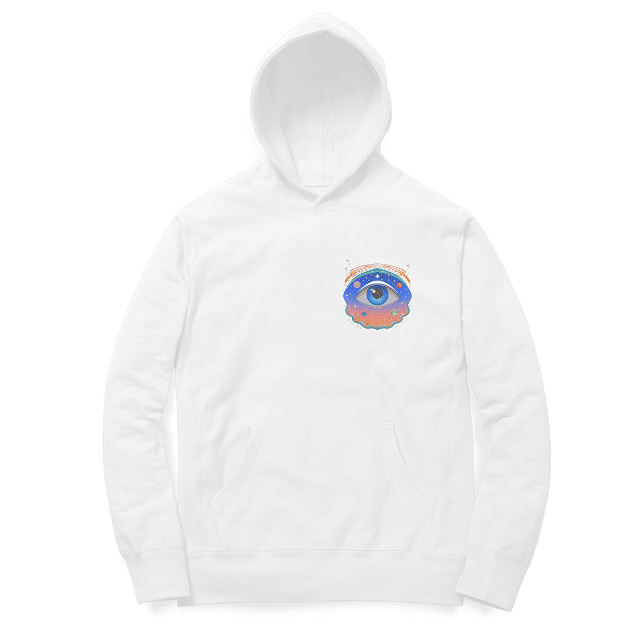 Official Coldplay oversized hoodie with album-inspired design for 2025 India tour