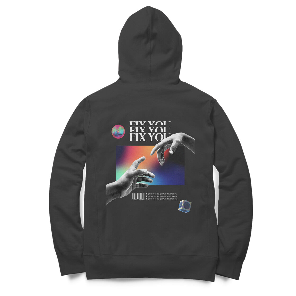 Official Coldplay oversized hoodie with album-inspired design for 2025 India tour