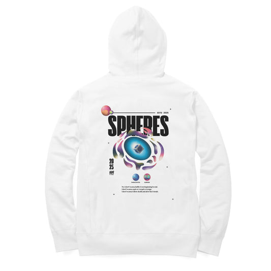 Official Coldplay oversized hoodie with album-inspired design for 2025 India tour