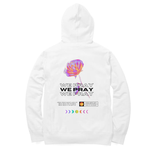 Official Coldplay oversized hoodie with album-inspired design for 2025 India tour