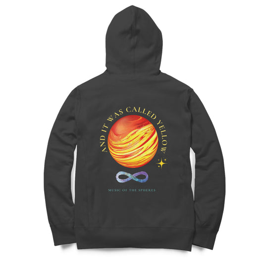 Official Coldplay oversized hoodie with album-inspired design for 2025 India tour